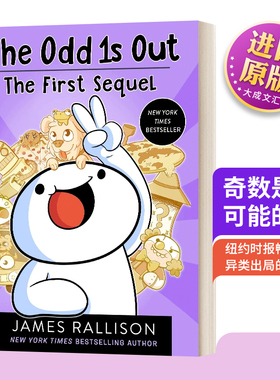 英文原版 The Odd 1s Out 2 奇数是不可能的 续集 漫画书 英文版 进口英语原版书籍