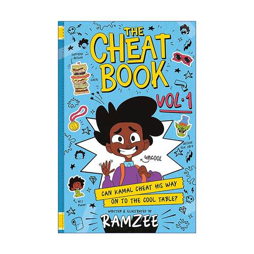 英文原版 The Cheat Book 作弊宝典1 人气大作战 儿童爆笑幽默成长图像小说 小屁孩日记粉丝必看 英文版 进口英语原版书籍