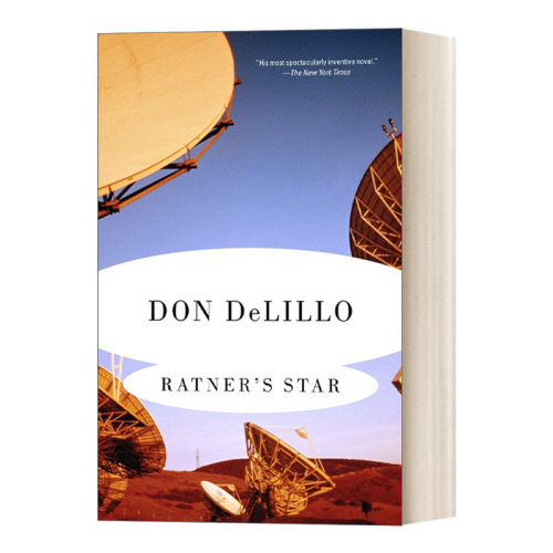 英文原版 Ratner's Star Vintage Contemporaries 拉特纳之星 幽默科幻小说 美国国家图书奖获得者Don Delillo 英文版 进口英语书