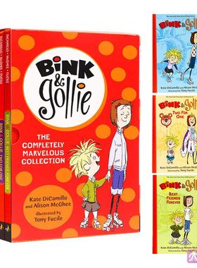 英文原版 Bink and Gollie The Completely Marvelous Collection 宾可和格里3册 课外读物 英文版儿童图书