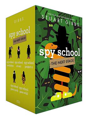 英文原版 Spy School the Next Stage 间谍学校5册盒装 含变革 海上 北上 X计划 荒野行 英文版 进口英语原版书籍