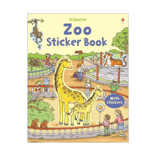 英文原版 First Sticker Book Zoo 第一本贴纸书 动物园 英文版 进口英语原版书籍