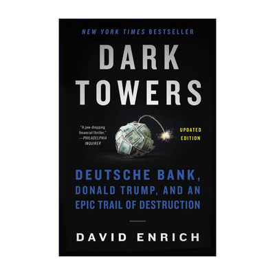 英文原版 Dark Towers 黑暗塔楼 德意志银行史诗般的毁灭之路 David Enrich 英文版 进口英语原版书籍