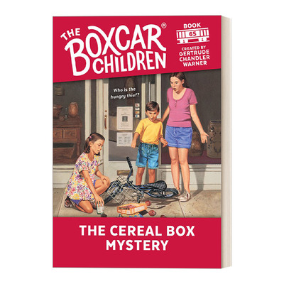 英文原版 #65 The Cereal Box Mystery棚车少年65 英文版 进口英语原版书籍