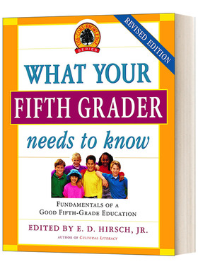 英文原版 What Your Fifth Grader Needs to Know Core Knowledge Series 小学5年级需要知道什么 知识词典 英文版 进口英语书籍