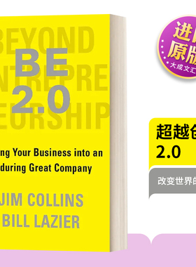 英文原版 BE 2.0 (Beyond Entrepreneurship 2.0) 超越创业 2.0： 将您的企业转变为一个持久的伟大公司 精装 英文版 进口英语原版