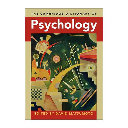 英文原版 The Cambridge Dictionary of Psychology 剑桥心理学词典 英文版 进口英语原版书籍