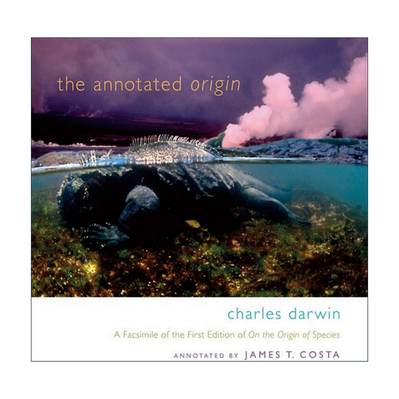 英文原版 The Annotated Origin 达尔文 物种起源1859初版 彩插注释版 James T. Costa 哈佛大学出版社 英文版 进口英语原版书籍