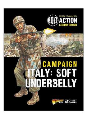 英文原版 Bolt Action Campaign Italy Soft Underbelly 桌面战争兵棋 意大利软肋行动 英文版 进口英语原版书籍