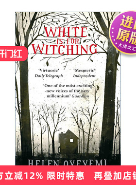 英文原版 White is for Witching 白色是女巫的颜色 魔幻现实主义恐怖小说 毛姆文学奖 Helen Oyeyemi 英文版 进口英语原版书籍