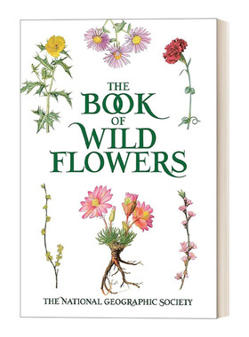 英文原版 The Book of Wild Flowers 野花书 250种野花和野草的彩色图版 英文版 进口英语原版书籍