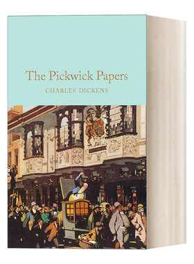 英文原版 The Pickwick Papers 匹克威克外传 狄更斯 精装麦克米伦收藏馆系列 Macmillan Collector's Library 英文版 进口原版书