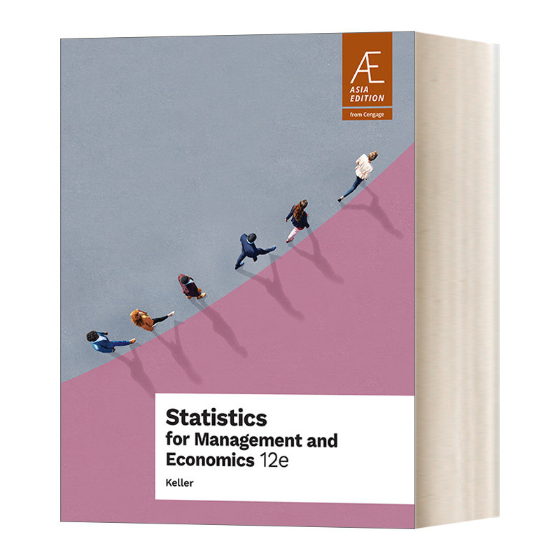英文原版 Statistics for Management and Economics 管理与经济统计学 商科适用 第12版 英文版 进口英语原版书籍