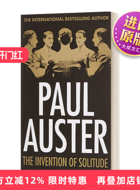 英文原版 The Invention of Solitude 孤独及其所创造的 保罗·奥斯特处女作 英文版 进口英语原版书籍
