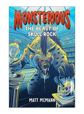 英文原版 Monsterious 04 The Beast of Skull Rock 怪物系列4 骷髅岩的野兽 儿童冒险小说 英文版 进口英语原版书籍