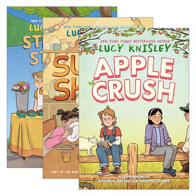 英文原版 Peapod Farm A Graphic Novel 豌豆农场系列3册 儿童全彩漫画 纽约时报畅销作者Lucy Knisley 英文版 进口英语原版书籍