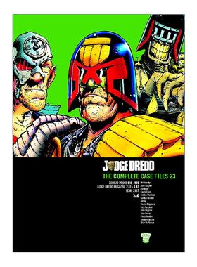 英文原版 Judge Dredd Case Files 23 特警判官 漫画合集23 英文版 进口英语原版书籍