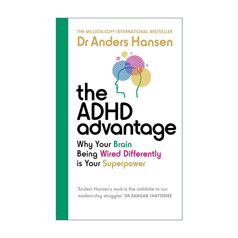 英文原版 The ADHD Advantage 多动症的优势 认识多动症的积极影响 瑞典心理专家安德斯?汉森 英文版 进口英语原版书籍