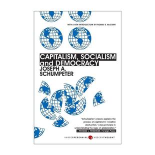 英文版 书籍 and 社会主义和民主 第3版 资本主义 Socialism Democracy 进口英语原版 英文原版 约瑟夫·熊彼得 Capitalism