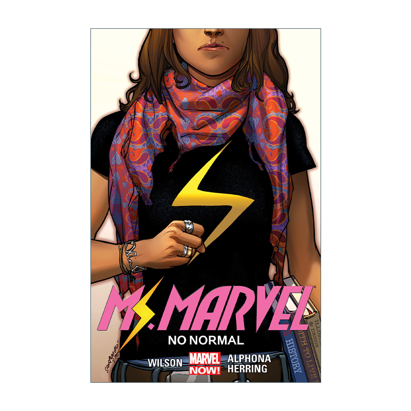 英文原版 Ms. Marvel Vol.1 No Normal惊奇女士系列1不正常漫威漫画超级英雄 G.Willow Wilson英文版进口英语原版书籍