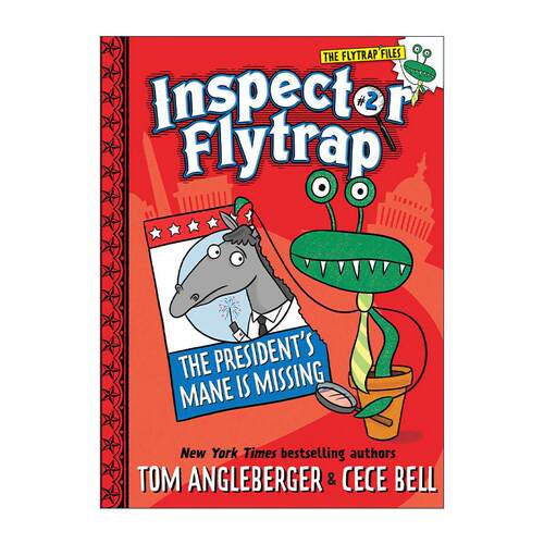 英文原版 Inspector Flytrap in the President's Mane Is Missing Inspector Flytrap 02 捕蝇草探长系列2 总统的鬃毛不见了