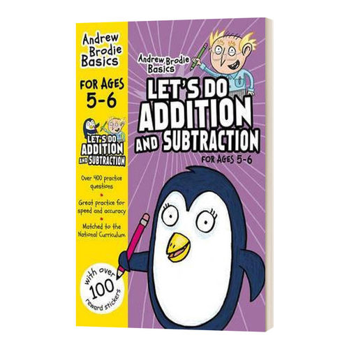 英文原版 Let's do Addition and Subtraction 5-6 我们一起做加法和减法 5-6岁 英文版 进口英语原版书籍儿童图书
