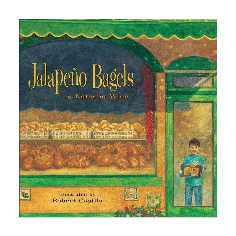 英文原版 Jalapeno Bagels 墨西哥胡椒贝果 国际文化 精装 英文版 进口英语原版书籍 - 实物图
