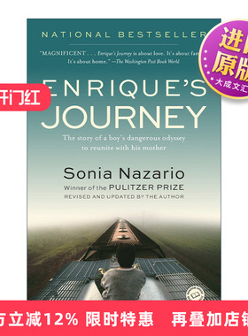 被天堂遗忘的孩子 英文原版 Enrique's Journey 普利策奖 索尼娅·纳扎里奥 Sonia Nazario 英文版 进口英语原版书籍