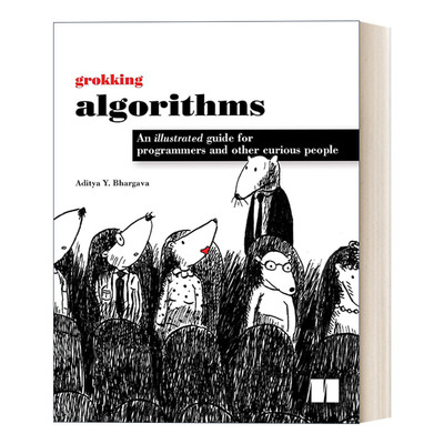 英文原版 Grokking Algorithms 算法图解 英文版 进口英语原版书籍