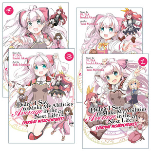 Everyday Didn Life? 每日奇遇系列1 Abilities Next Make 进口书籍 4册 the Say Misadventures Average 英文原版