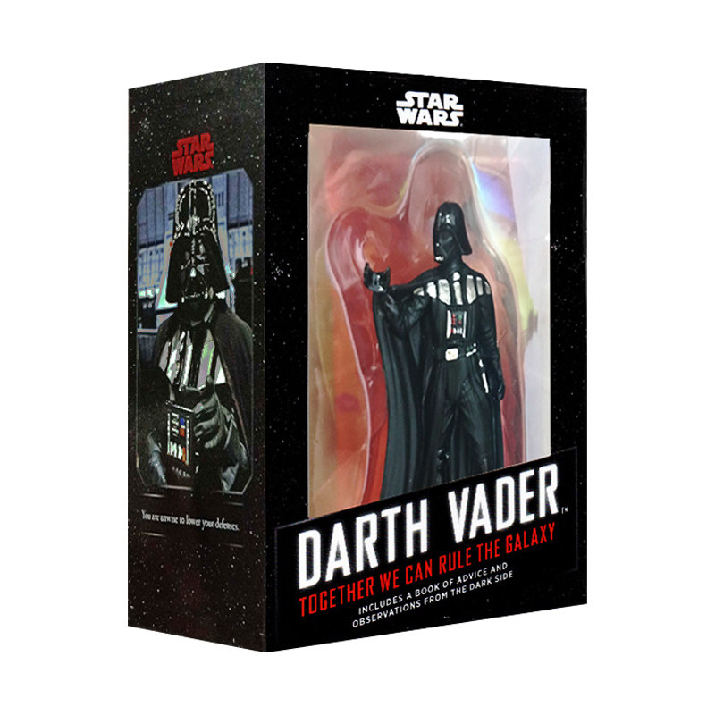 英文原版 Darth Vader in a Box 星球大战 黑武士语录和雕像 英文版 进口英语原版书籍