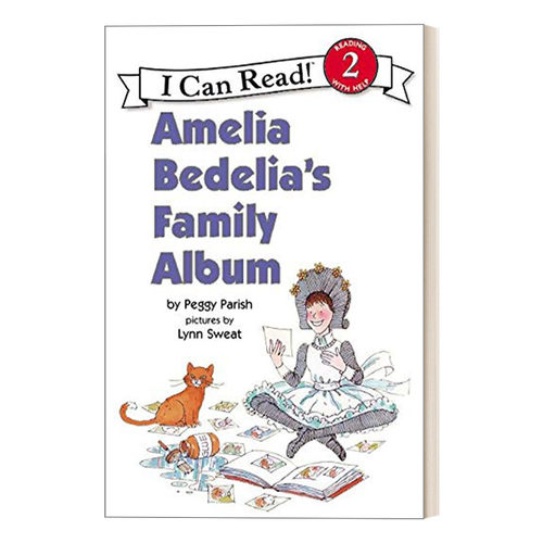 英文原版 Amelia Bedelia's Family Album 阿米莉亚的家庭相册 糊涂女佣分级读物 I Can Read Level 2 英文版 进口英语原版书籍