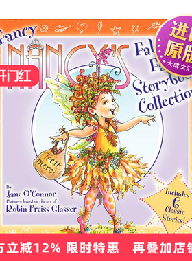 英文原版 Fancy Nancy's Fabulous Fall Storybook Collection 漂亮南溪秋季故事合集 精装 英文版 进口英语原版书籍