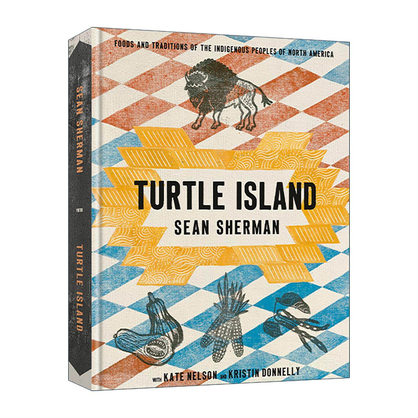 英文原版 Turtle Island 龟岛 北美原住民的食物与传统 美食食谱 詹姆斯比尔德奖得主Sean Sherman 精装 英文版 进口英语原版书籍