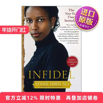 英文原版 Infidel 无信仰者 英文版 进口英语原版书籍