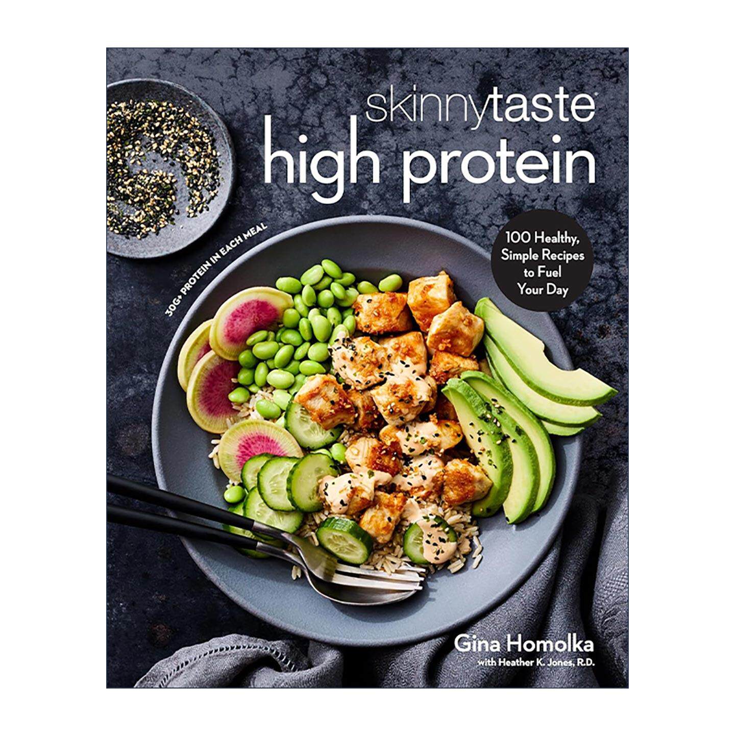 英文原版 Skinnytaste High Protein 高蛋白质的简单健康日常食谱 烹饪指南 纽约时报畅销书作者Gina Homolk 精装进口英语原版书籍