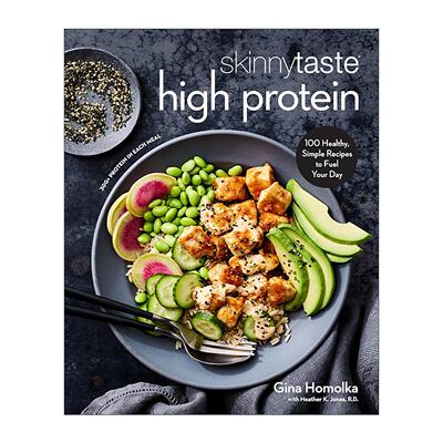 英文原版 Skinnytaste High Protein 高蛋白质的简单健康日常食谱 烹饪指南 纽约时报畅销书作者Gina Homolk 精装进口英语原版书籍