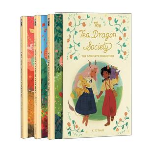英文版 书籍 Dragon Set 茶龙会3册盒装 Box Tea Society 进口英语原版 英文原版 艾斯纳奖 The