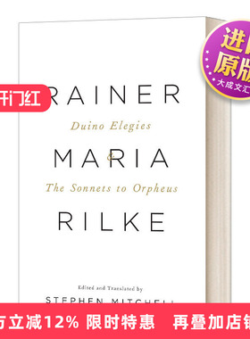 英文原版 Duino Elegies The Sonnets To Orpheus 杜伊诺哀歌和献给奥尔甫斯的十四行诗 里尔克 英文版 进口英语原版书籍