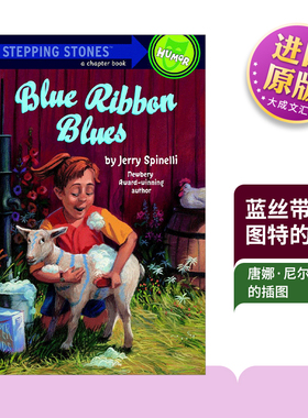 英文原版 Blue Ribbon Blues A Stepping Stone Book 蓝丝带蓝调 图特的故事 英文版 进口英语原版书籍