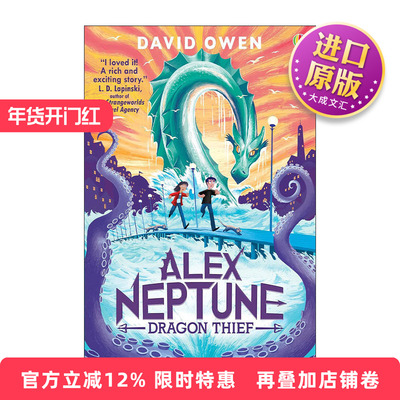 英文原版 Alex Neptune  Dragon Thief 亚历克斯海神1 龙贼 Usborne尤斯伯恩青少年奇幻故事小说 英文版 进口英语原版书籍