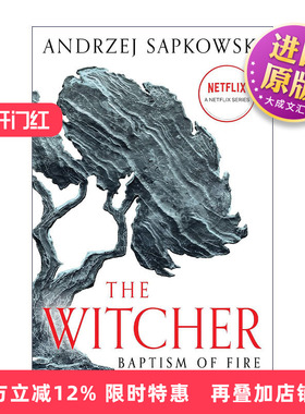 英文原版 Baptism of Fire 巫师猎魔人3 火的洗礼 英文版 进口英语原版书籍