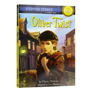雾都孤儿 Stepping 文学名著小说 Oliver 儿童课外阅读书 兰登经典 Twist Classic 英文原版 Stones
