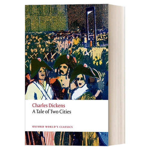 英文原版小说 A Tale of Two Cities  双城记 牛津世界经典系列 英文版 进口英语原版书籍