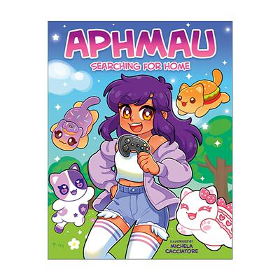 英文原版 Aphmau Searching for Home 艾芙莫 寻家之旅 精装漫画 女性游戏博主Jessica Bravura 英文版 进口英语原版书籍