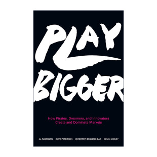 英文版 书籍 成为独角兽 创新者如何开创并主宰新品 类 梦想家 Bigger 海盗 进口英语原版 英文原版 精装 Play