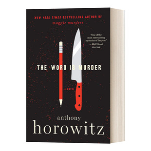 英文原版小说 The Word Is Murder 关键词是谋杀 安东尼·霍洛维茨 英文版 进口英语原版书籍