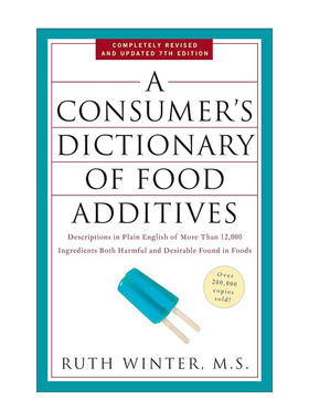 英文原版 A Consumer's Dictionary of Food Additives 消费者食品添加剂词典 第七版 饮食安全 英文版 进口英语原版书籍