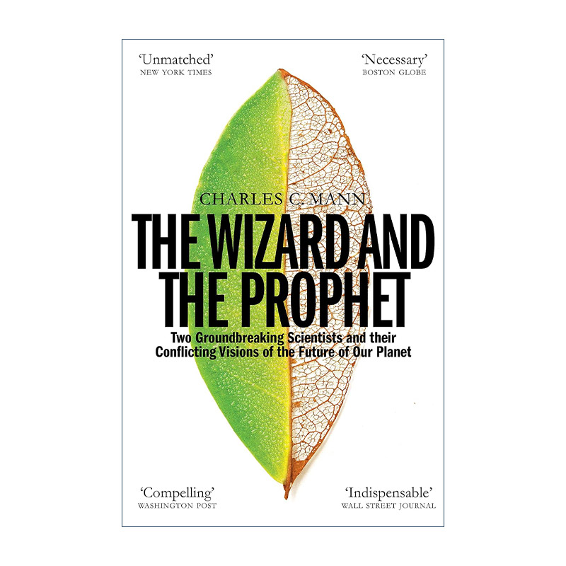 英文原版 The Wizard and the Prophet 巫师与先知 两种环保科学观如何帮助人类应对生态危机 查尔斯·C·曼恩 进口英语原版书籍