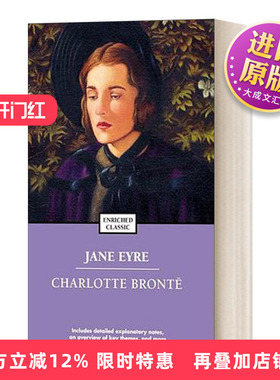 英文原版小说 Jane Eyre 简爱 Enriched Classics系列 英文版 进口英语原版书籍